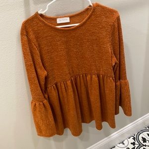 bell long sleeve top